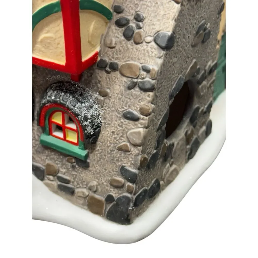 Dept 56 North Pole Series Glass Ornament Works 56396 Retired